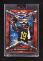 Bryce Underwood 2024 Wild Card Alumination Red Crystal #BC-BU #2/8 RC at PristineAuction.com