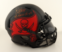 Warren Sapp Signed Buccaneers Full-Size Authentic On-Field Eclipse Alternate Speed Helmet With Visor Inscribed "SB XXXVII Champs" (Beckett) at PristineAuction.com