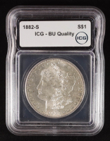 1882-S Morgan Silver Dollar (ICG BU Quality) at PristineAuction.com