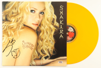 Shakira Signed "Laundry Service" Vinyl Record Album Cover (Beckett) at PristineAuction.com