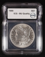 1900 Morgan Silver Dollar (ICG BU Quality) at PristineAuction.com