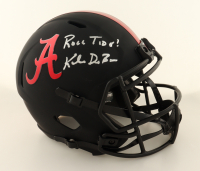 Kalen DeBoer Signed Alabama Crimson Tide Full Size Eclipse Alternate Speed Helmet Inscribed "Roll Tide" (Beckett) at PristineAuction.com