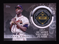 Hank Aaron 2023 Topps Update MVP Medallions #MVPHA at PristineAuction.com