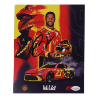Bubba Wallace Signed NASCAR 8x10 Photo (ACOA) at PristineAuction.com