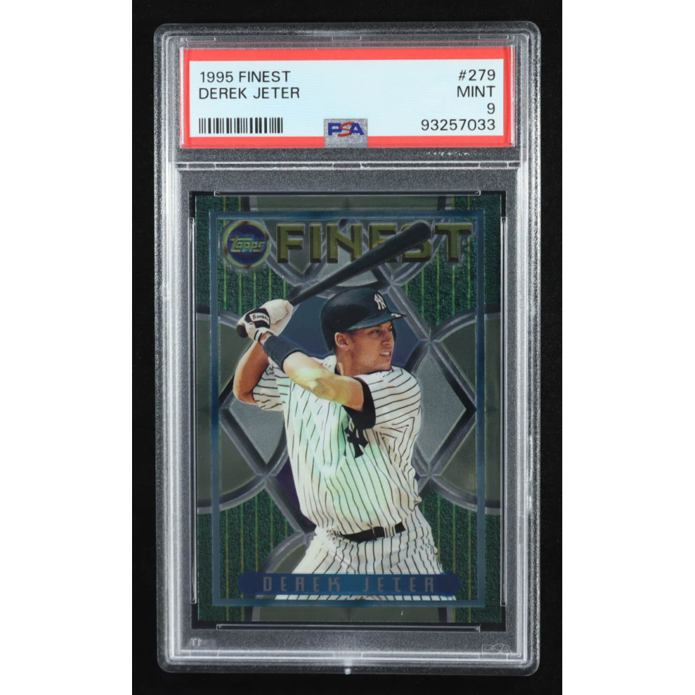 Derek Jeter 1995 Finest #279 RC (PSA 9) at PristineAuction.com