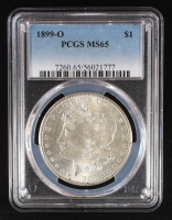 1899-O Morgan Silver Dollar (PCGS MS65) at PristineAuction.com