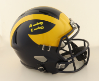 Anthony Carter Signed Michigan Wolverines Full-Size Speed Helmet (JSA) at PristineAuction.com