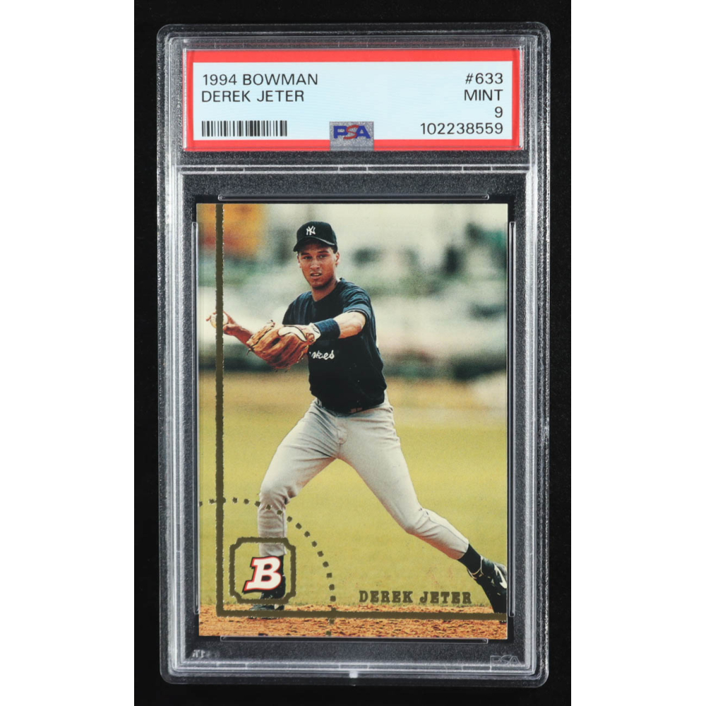 Derek Jeter 1994 Bowman #633 RC (PSA 9) at PristineAuction.com