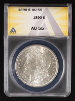 1890 Morgan Silver Dollar (ANACS AU55) at PristineAuction.com