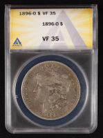 1896-O Morgan Silver Dollar (ANACS VF35) at PristineAuction.com