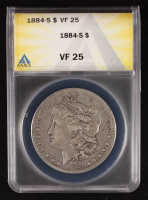 1884-S Morgan Silver Dollar (ANACS VF25) at PristineAuction.com