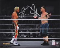 John Cena & Cody Rhodes Signed WWE 16x20 Photo (Fanatics) at PristineAuction.com