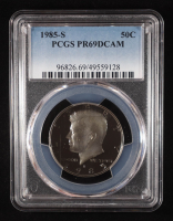 1985-S Kennedy Half Dollar - Deep Cameo Proof (PCGS PR69DCAM) at PristineAuction.com