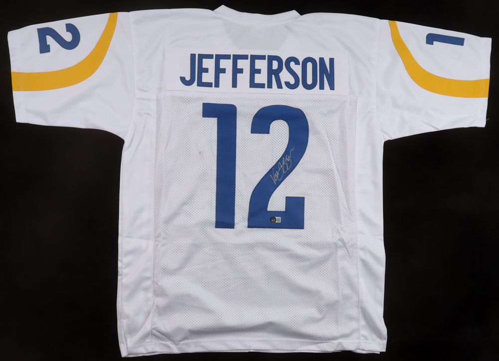 Van Jefferson Signed Jersey (Beckett) at PristineAuction.com Van Jefferson Signed Jersey (Beckett) at PristineAuction.com