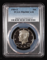 1989-S Kennedy Half Dollar - Deep Cameo Proof (PCGS PR69DCAM) at PristineAuction.com