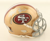 Christian McCaffrey Signed 49ers Speed Mini Helmet (Beckett) at PristineAuction.com