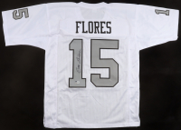 Tom Flores Signed Jersey (Beckett) at PristineAuction.com