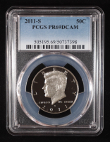2011-S Kennedy Half Dollar - Deep Cameo Proof (PCGS PR69DCAM) at PristineAuction.com