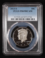 2013-S Kennedy Half Dollar - Deep Cameo Proof (PCGS PR69DCAM) at PristineAuction.com