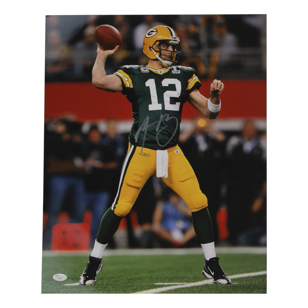 Aaron Rodgers Signed Packers 16x20 Photo (JSA) at PristineAuction.com