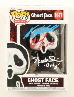 Neve Campbell, Matthew Lillard & Skeet Ulrich Signed "Ghost Face" #1607 Ghost Face Funko Pop! Vinyl Figure Inscribed "Billy" & "Stu" (Beckett) at PristineAuction.com