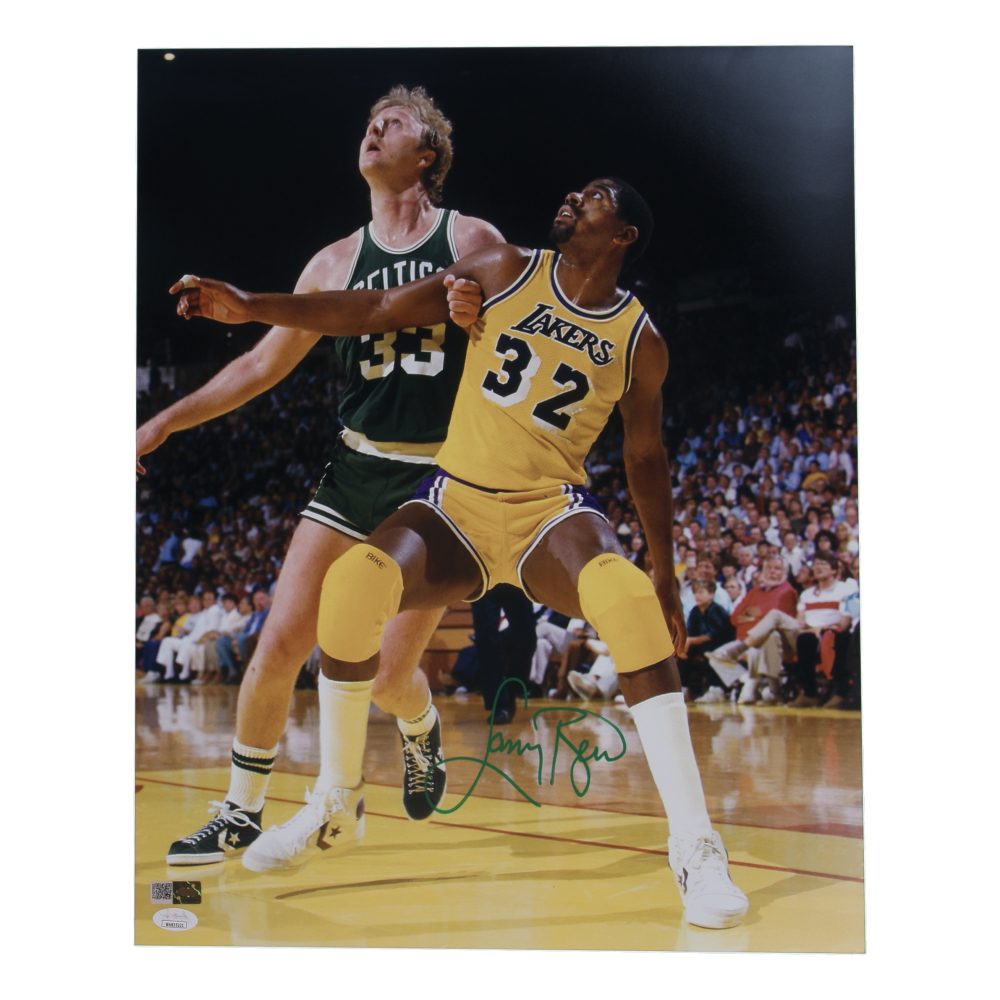 Larry Bird Signed Celtics 16x20 Photo (JSA) at PristineAuction.com