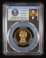 2010-S U.S. Presidential Proof $1 Coin - Abraham Lincoln 16th President (PCGS PR69DCAM) at PristineAuction.com
