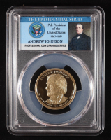 2011-S U.S. Presidential Proof $1 Coin - Andrew Johnson 17th President (PCGS PR69DCAM) at PristineAuction.com