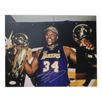 Shaquille O'Neal Signed Lakers 11x14 Photo (JSA) at PristineAuction.com