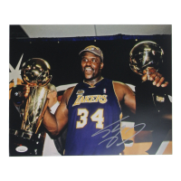 Shaquille O'Neal Signed Lakers 11x14 Photo (JSA) at PristineAuction.com