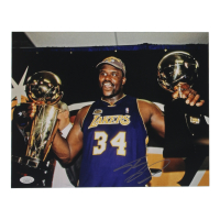 Shaquille O'Neal Signed Lakers 11x14 Photo (JSA) at PristineAuction.com