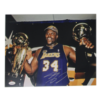 Shaquille O'Neal Signed Lakers 11x14 Photo (JSA) at PristineAuction.com