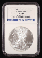 2009 American Silver Eagle, First Releases (NGC MS69) at PristineAuction.com