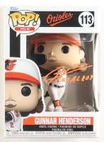 Gunnar Henderson Signed Orioles #113 Funko Pop! Vinyl Figure Inscribed "23 AL ROY" (Beckett) at PristineAuction.com