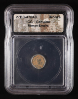 Roman Empire Bronze Coin 27BC - 476AD (ICG Genuine) at PristineAuction.com