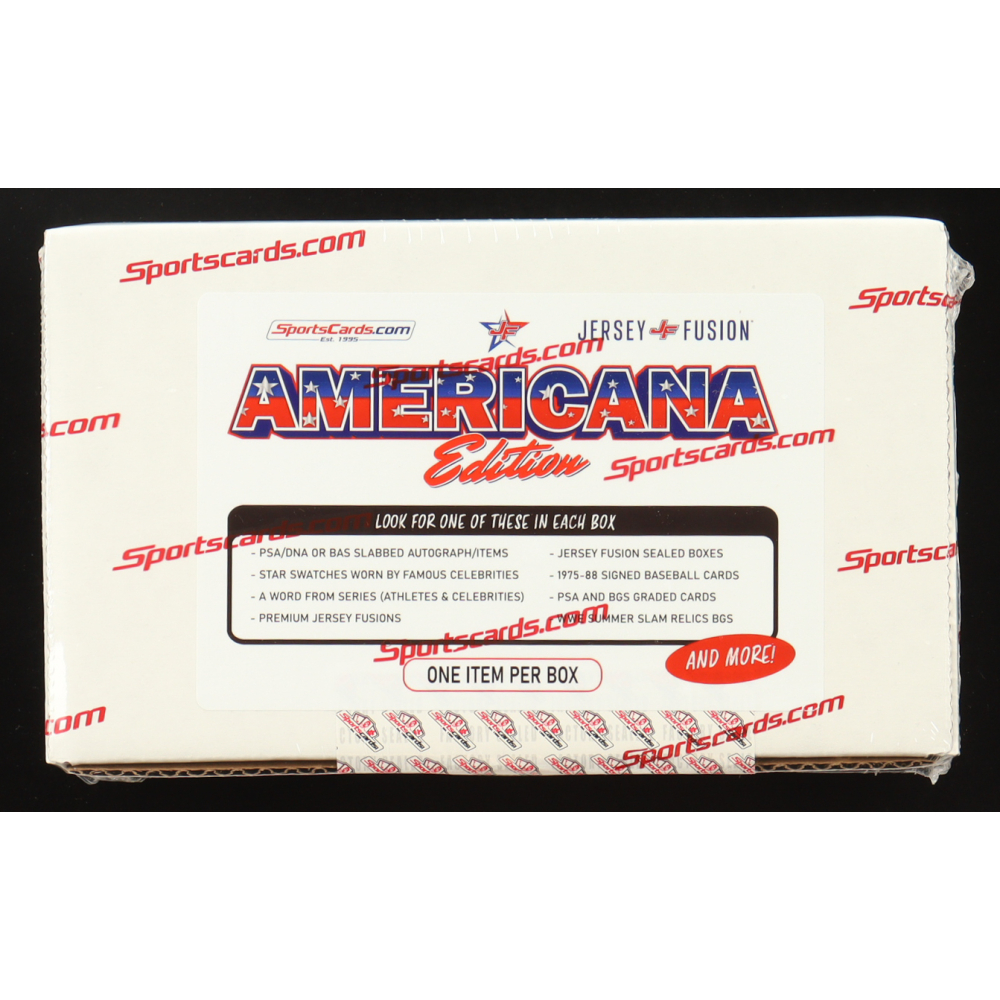 Jersey Fusion Americana Edition Box - (1) Item Per Box at PristineAuction.com
