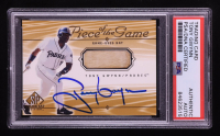 Tony Gwynn 2001 SP Game Bat Edition Piece of the Game #TGW (PSA | Auto Grade PSA Authentic) at PristineAuction.com