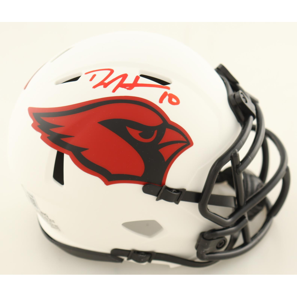DeAndre Hopkins Signed Cardinals Lunar Eclipse Alternate Speed Mini Helmet (Beckett) at PristineAuction.com