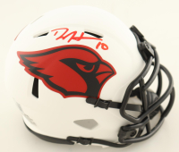 DeAndre Hopkins Signed Cardinals Lunar Eclipse Alternate Speed Mini Helmet (Beckett) at PristineAuction.com
