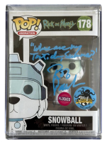 Rob Paulsen Signed "Rick and Morty" #178 Snowball Funko Pop! Vinyl Figure Inscribed "Where Are My T******* Summer?" (JSA) at PristineAuction.com