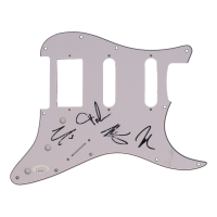 "Cage The Elephant" Electric Guitar Pickguard Band-Signed By (4) with Matt Shultz, Daniel Tichenor, Jared Champion, Matthew Minster (JSA) at PristineAuction.com