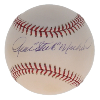 Gene "Stick" Michael Signed OML Baseball (Steiner) at PristineAuction.com