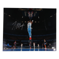 Ja Morant Signed Grizzlies 16x20 Photo (Beckett) at PristineAuction.com