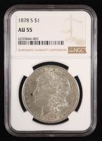 1878-S Morgan Silver Dollar (NGC AU55) at PristineAuction.com