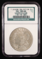 1921 Morgan Silver Dollar - Binion Collection (NGC) at PristineAuction.com