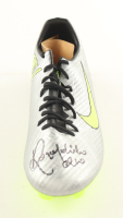Ronaldinho Signed Nike Cleat Inscribed "R10" (Beckett) at PristineAuction.com