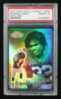 Edgerrin James 1999 Topps Gold Label Class 1 #100 RC (PSA 8) at PristineAuction.com