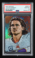 Justin Herbert 2023 Panini Mosaic Micro Mosaic #12 (PSA 10) at PristineAuction.com
