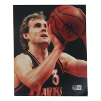 Craig Ehlo Signed Hawks 8x10 Photo (Beckett) at PristineAuction.com