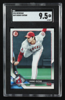 Shohei Ohtani 2018 Bowman #49 RC (SGC 9.5) at PristineAuction.com